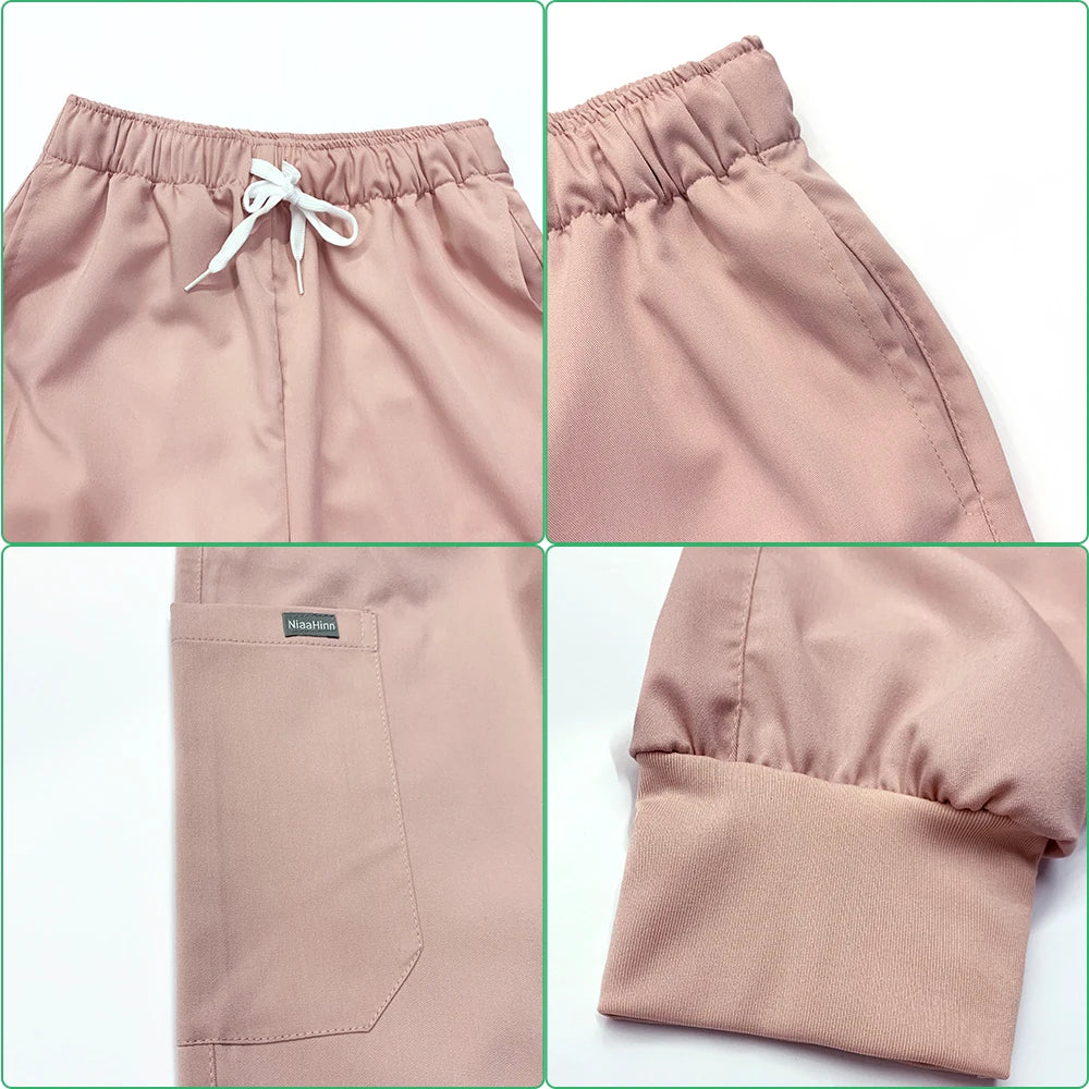 White Jogger Set
