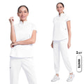 White Jogger Set