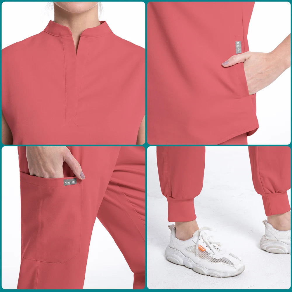 White Jogger Set