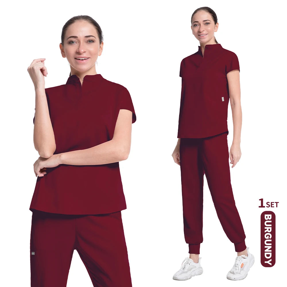 Burgundy Jogger Set