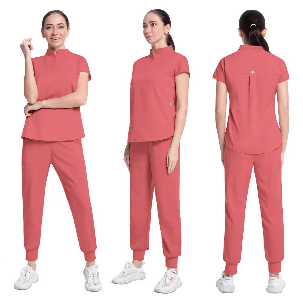 Orange-red Jogger Set
